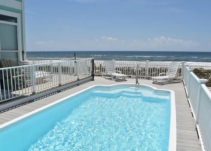 Miltys Martini By Gsvr - Luxurious Beachfront Retreat With New Porches & Pool - Free Activities And Golf Gulf Shores