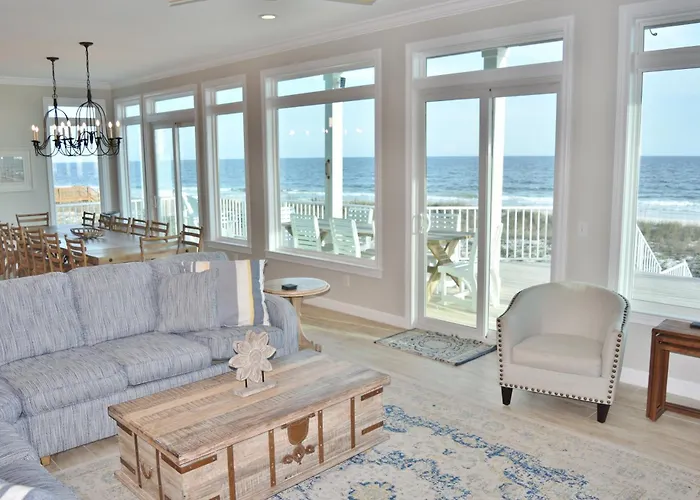 Holiday home Miltys Martini By Gsvr - Luxurious Beachfront Retreat With New Porches & Pool - Free Activities And Golf *