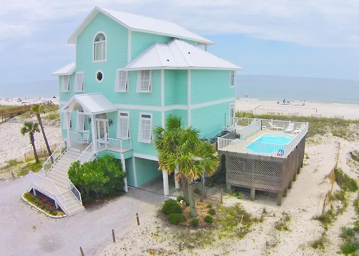 Miltys Martini By Gsvr - Luxurious Beachfront Retreat With New Porches & Pool - Free Activities And Golf Holiday home Gulf Shores